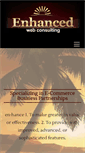 Mobile Screenshot of enhancedwebconsulting.com